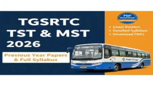 TGSRTC TST MST Previous Year Question Papers, Download PDF