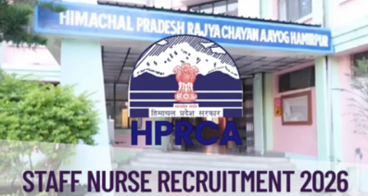 HPRCA Staff Nurse Recruitment 2026