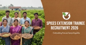 Spices Extension Trainee Recruitment 2026