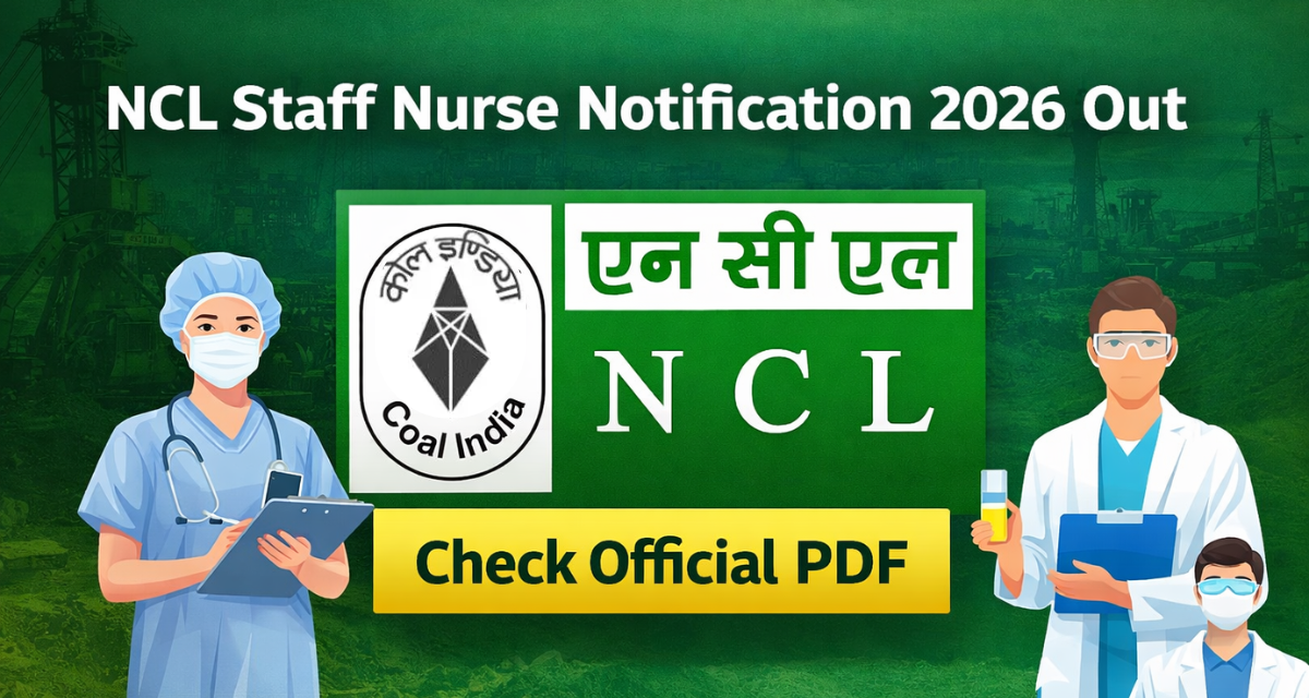 NCL Staff Nurse Notification 2026 Out