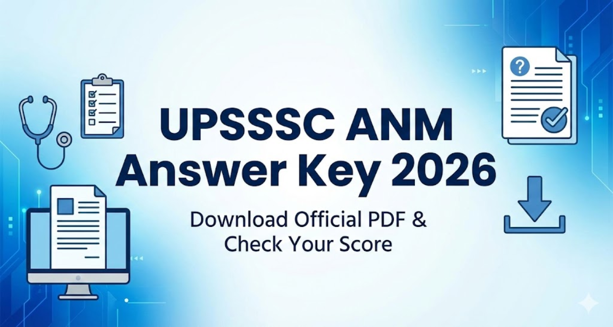 UPSSSC ANM Answer Key 2026