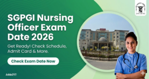 SGPGI Nursing Officer Exam Date 2026