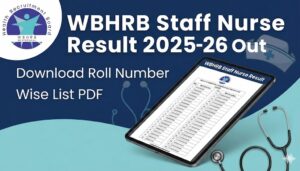 WBHRB Staff Nurse Result