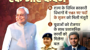 Bihar Cabinet Approves 1161 New Government Posts