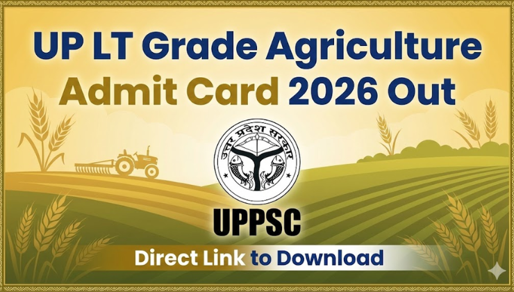 UP LT Grade Agriculture Admit Card 2026 Out, Direct Link to Download - Exams_2.1