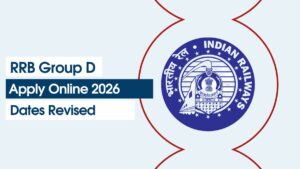RRB Group D Apply Online Date 2026 Revised, Check Notification and Exam Schedule