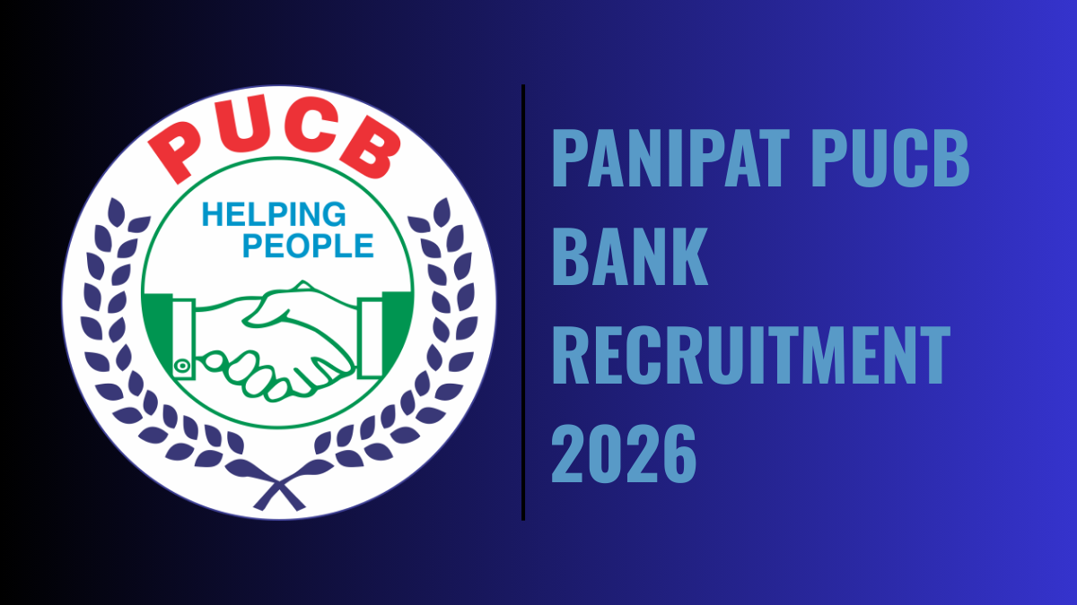 PANIPAT PUCB BANK RECRUITMENT 2026