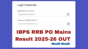 IBPS RRB PO Mains Result 2025-26 Released, Direct Download Link Active