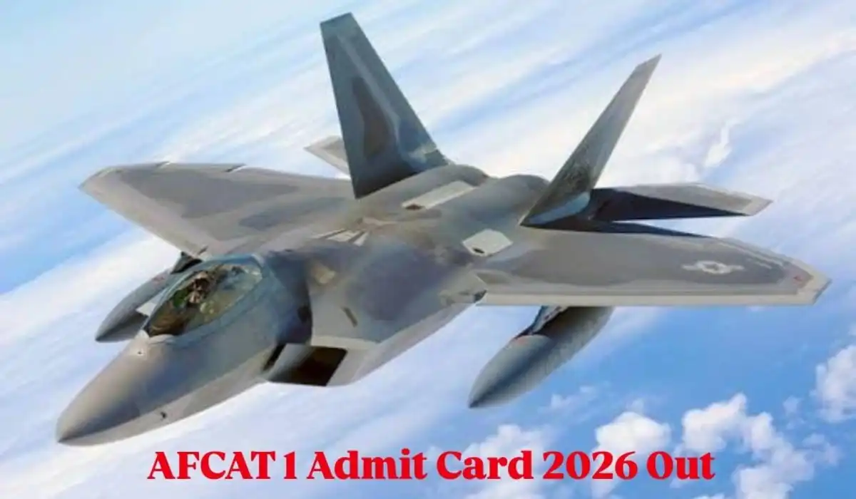 AFCAT 1 Admit Card 2026
