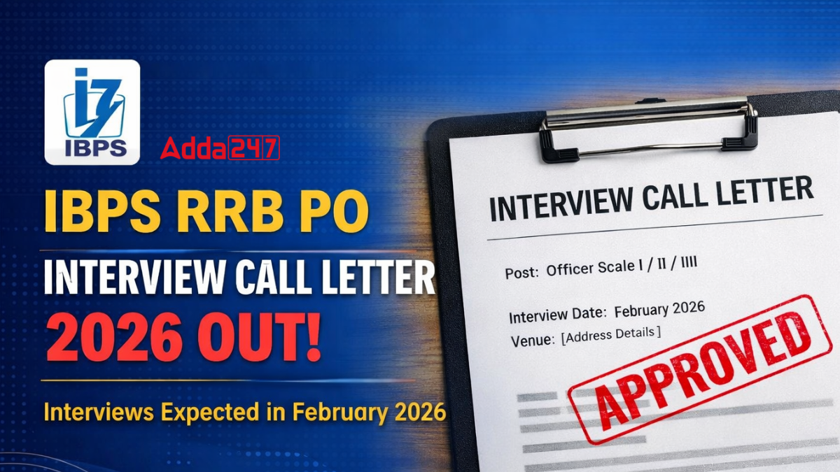 IBPS RRB PO Interview Call Letter 2026