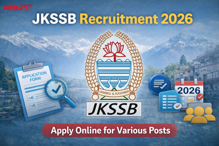 JKSSB Recruitment 2026 Notification Out For 27 Posts in Medical Education Department