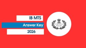 IB MTS Answer Key 2026, Check Questions Paper of 27th Jan Exam