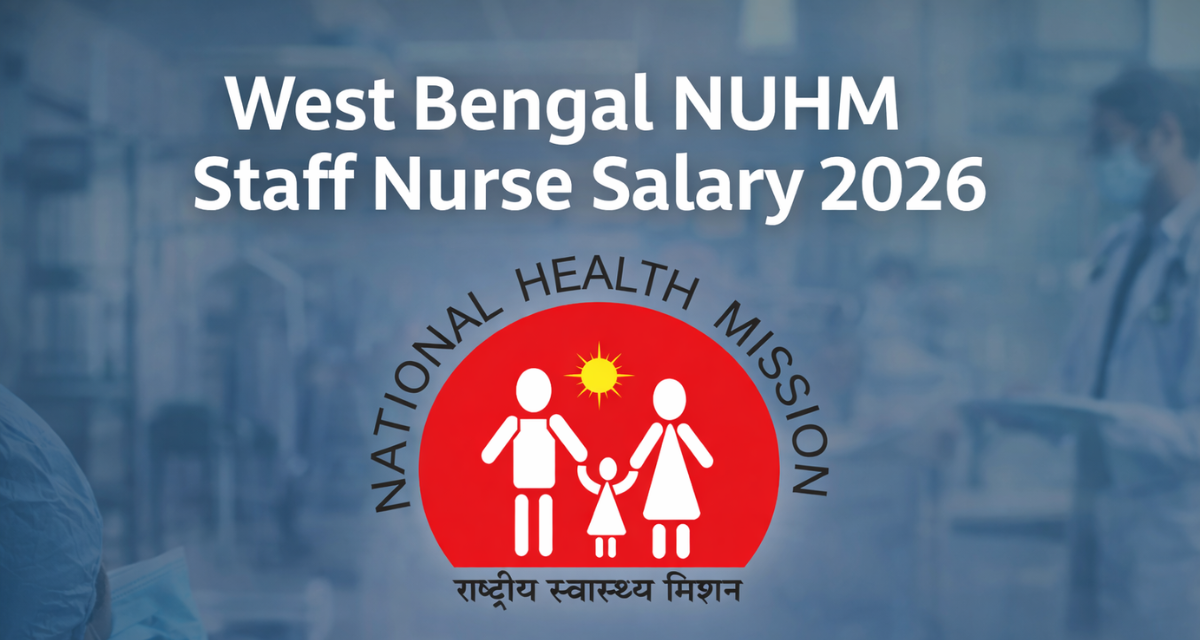 West Bengal NUHM Staff Nurse Salary 2026