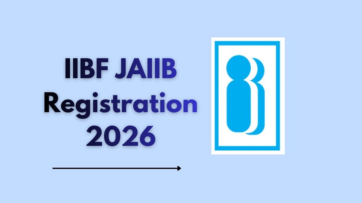 JAIIB Registration 2026 started