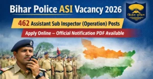 Bihar Police ASI Vacancy 2026
