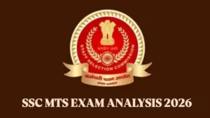 SSC MTS Exam Analysis 2026