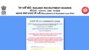 RRB ALP Exam City Intimation Slip 2026