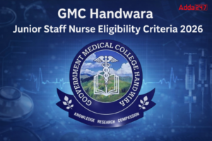 GMC Handwara Junior Staff Nurse Eligibility Criteria 2026