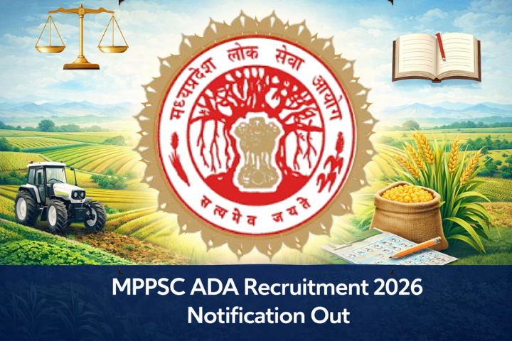 MPPSC ADA Recruitment 2026 Notification Out, Last Date to Apply Online