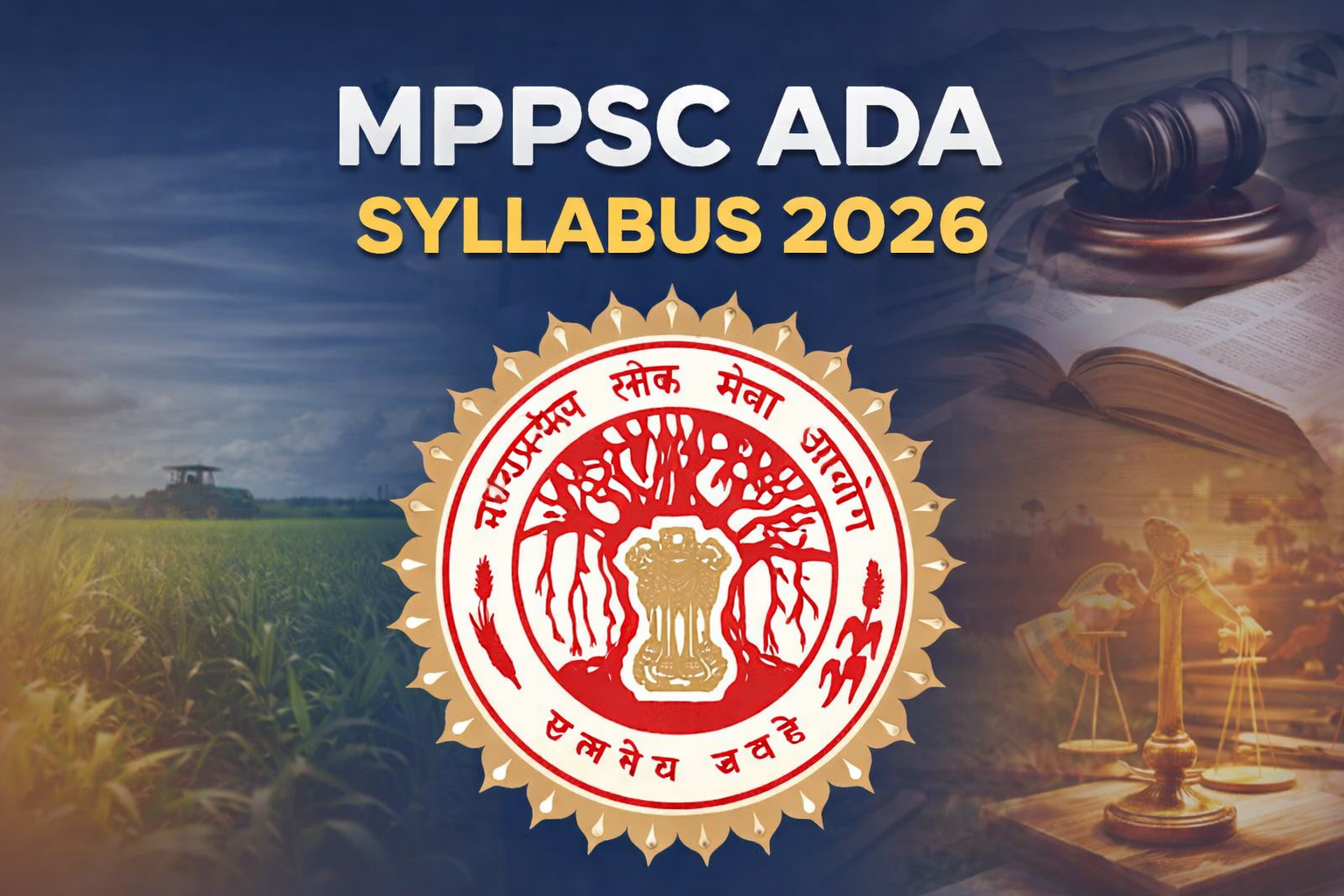 MPPSC ADA Syllabus 2026