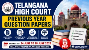 Telangana High Court Previous Year Question Papers