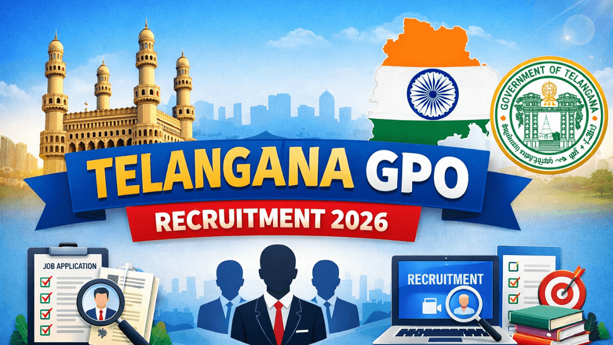 Telangana GPO Recruitment 2026