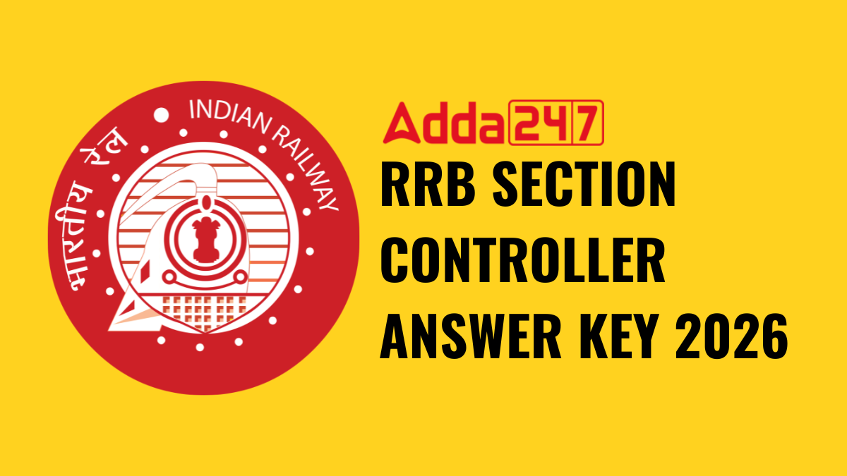 RRB Section Controller Answer Key 2026