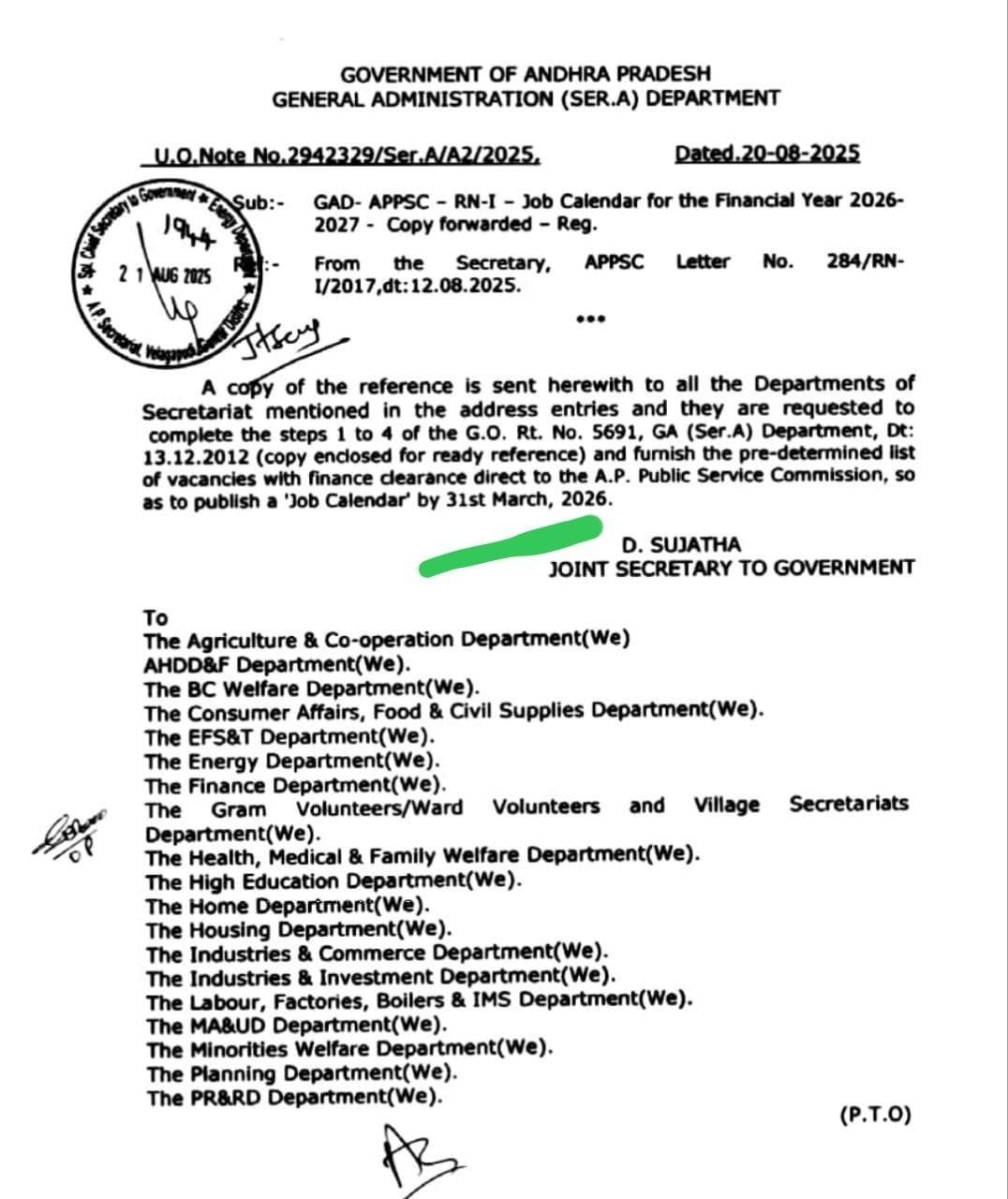 APPSC Job Calendar 2026 Official Notice Released, Check Exam Calendar_3.1