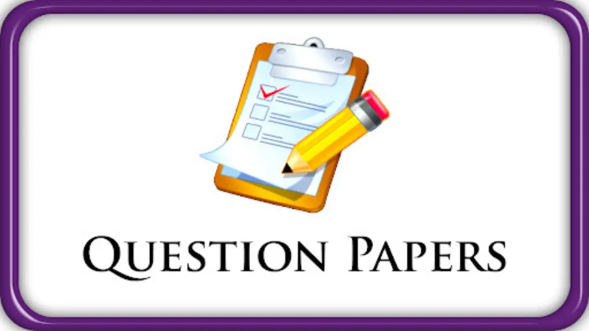 TNPSC Group 2A Mains Question Paper 2026