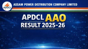 APDCL AAO Result 2025-26