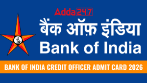 BANK OF INDIA CREDIT OFFICER ADMIT CARD 2026