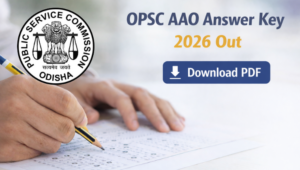 OPSC AAO Answer Key 2026 Out Soon