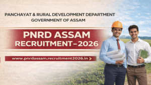 PNRD Assam Recruitment 2026