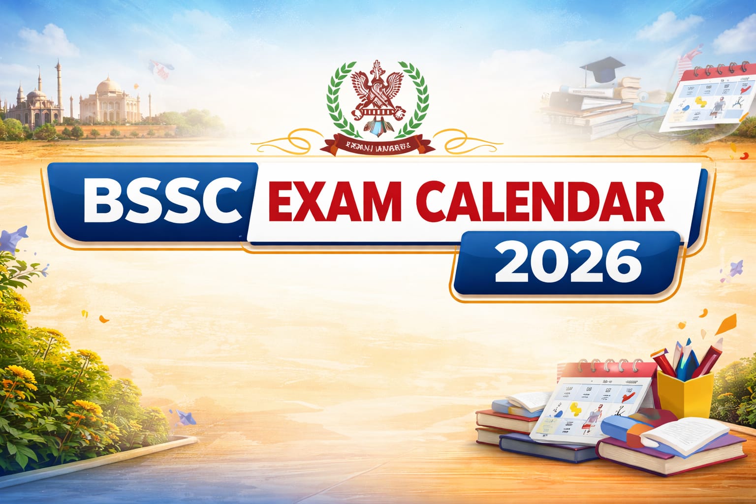 BSSC Exam calendar 2026