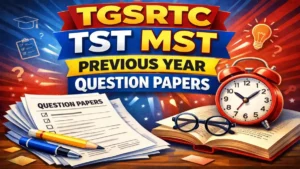 TGSRTC TST MST Previous Year Question Papers, Download PDF