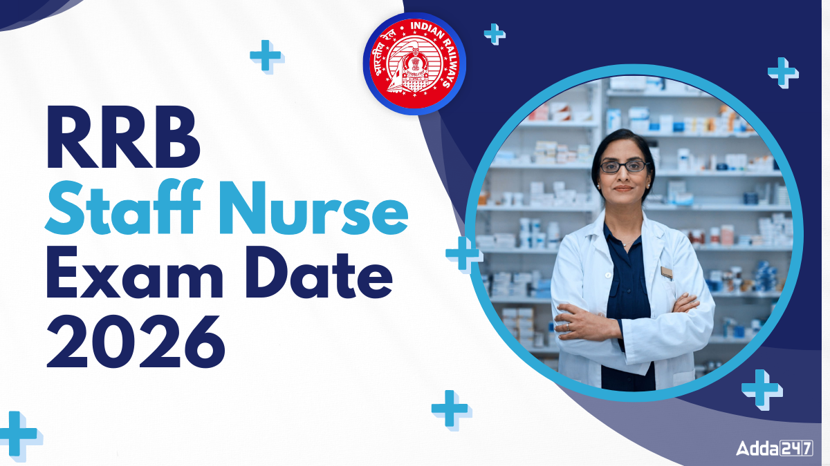 RRB Staff Nurse Exam Date 2026