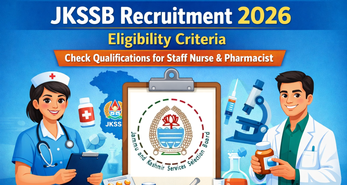 JKSSB Recruitment 2026 Eligibility Criteria