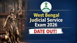 West bengal judicial service exam date 2026 notice