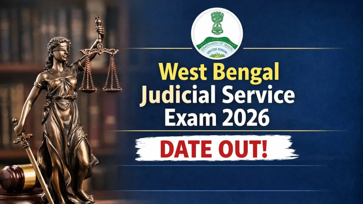 West bengal judicial service exam date 2026 notice