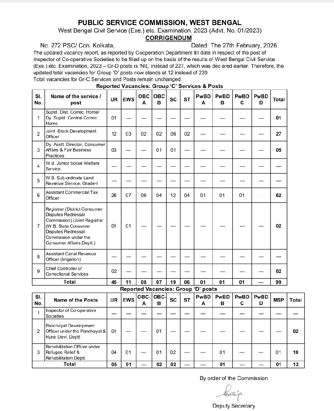 WBPSC Exam Dates 2025-26 Out, Check Interview Schedule Details_3.1