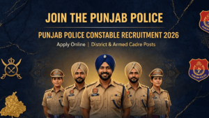 Punjab Police Constable Recruitment 2026