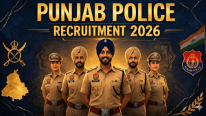 Punjab Police Recruitment 2026