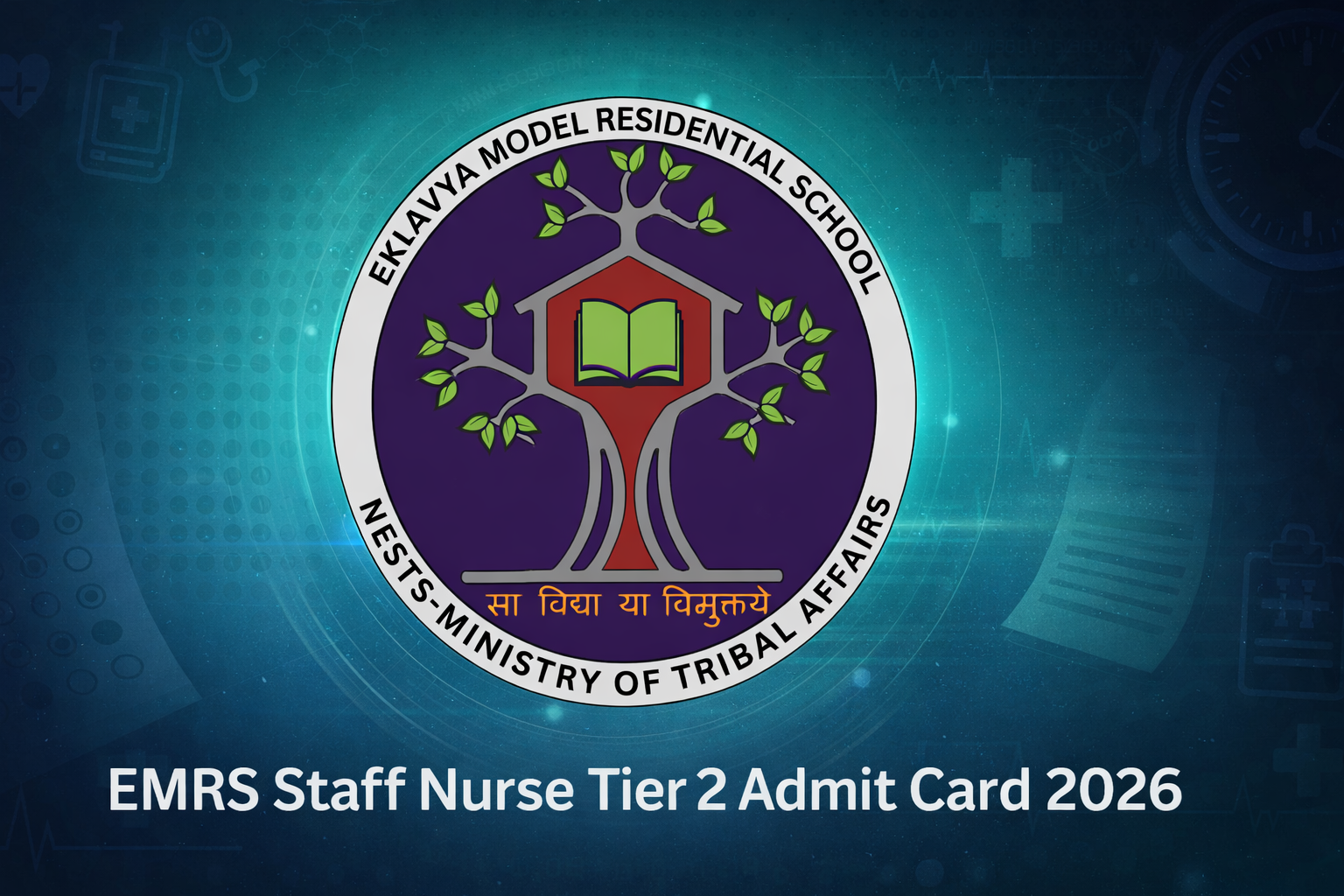 EMRS Staff Nurse Tier 2 Admit Card 2026, Check Expected Release Date