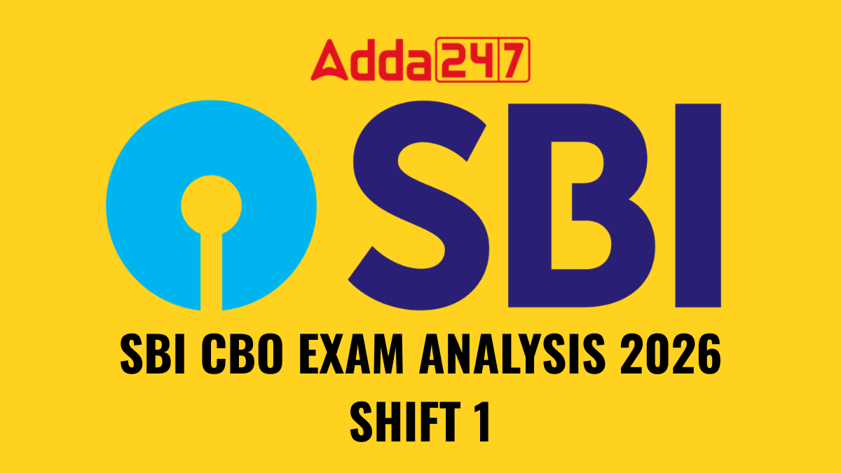 SBI CBO EXAM ANALYSIS 2026 SHIFT 1