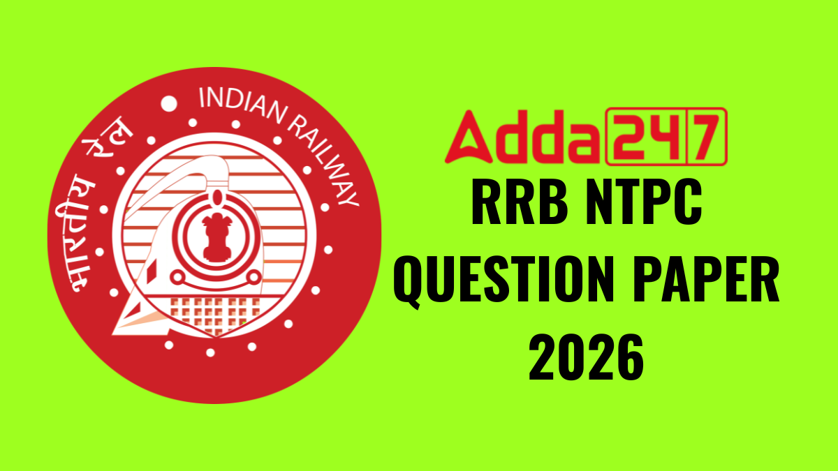 RRB NTPC QUESTION PAPER 2026