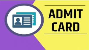 PSSSB Storekeeper admit card 2026