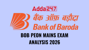 BOB PEON MAINS EXAM ANALYSIS 2026