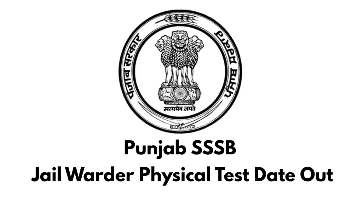 Psssb Jail Warder PET date out 2026