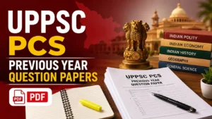 UPPSC PCS Previous Year Question Papers PDF