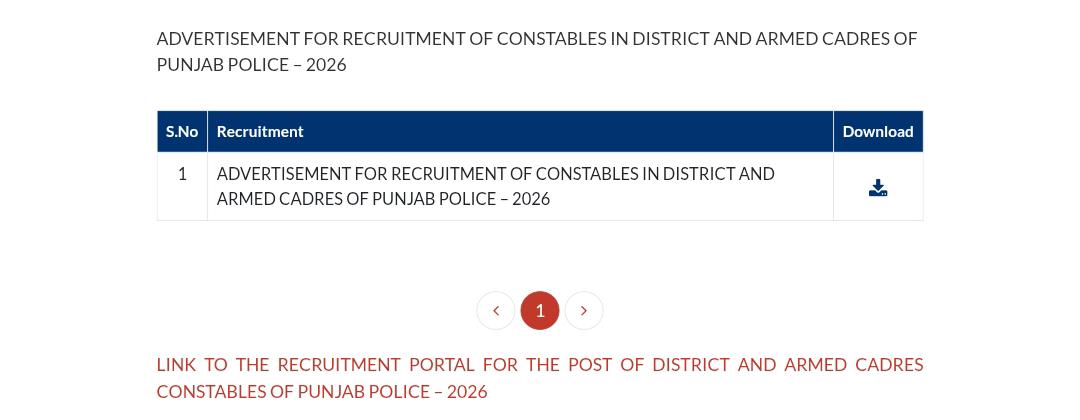 punjab police link 2026 pic